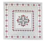 Vianočný gobelínový obrus na stôl Trikot 90x90 cm Chenille IT024