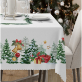 Vianočný obrus na stôl Vianočný stromček 939