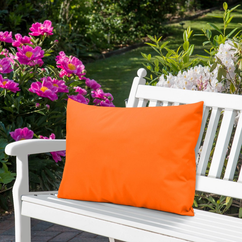 Záhradný vankúš vodeodolný 50x70 cm oranžový