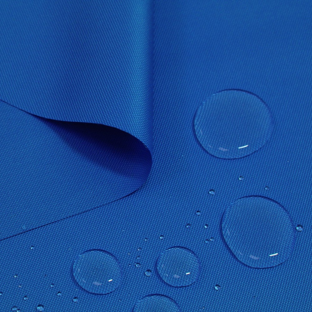 Nepremokavá látka azurovo modrá, šírka 160 cm MIG05