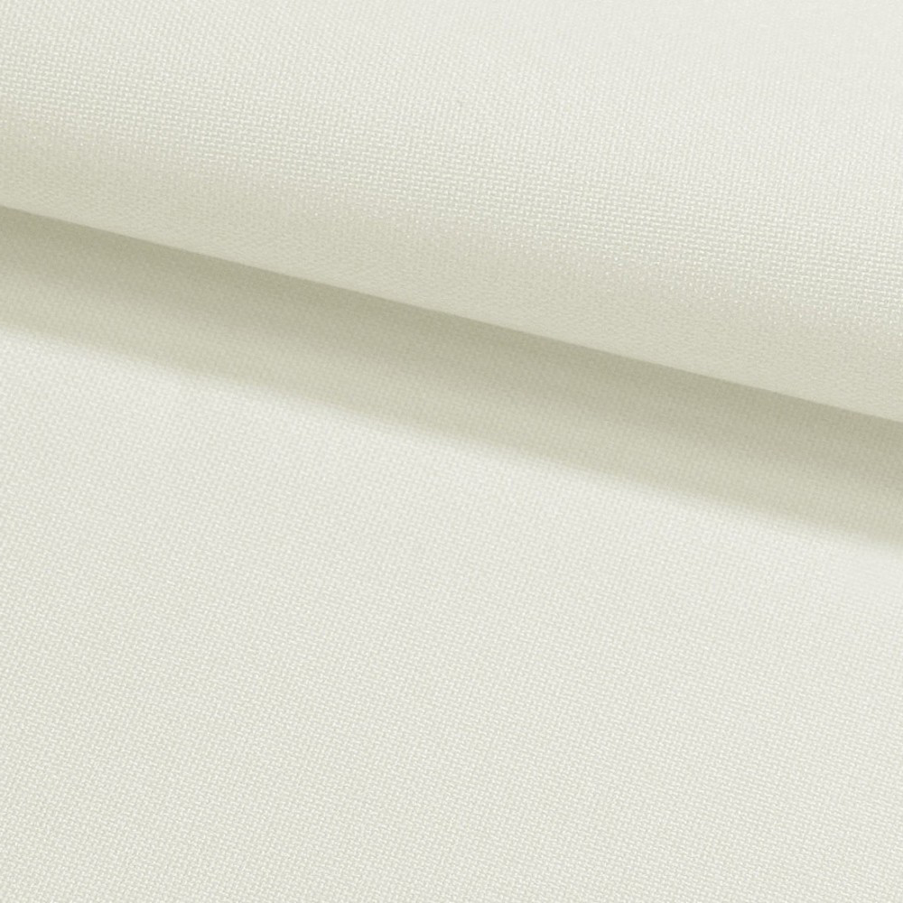 Jednofarebná látka Panama stretch MIG02 krémová, šírka 150 cm