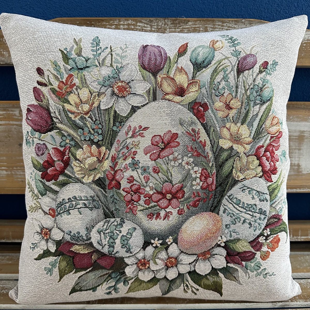 Gobelínová obliečka na vankúš 42x42 cm Eden 1348 V2