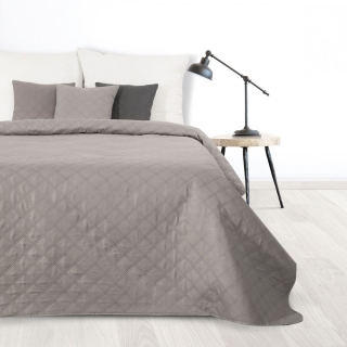 Jednofarebný prehoz na posteľ Boni3 šedý