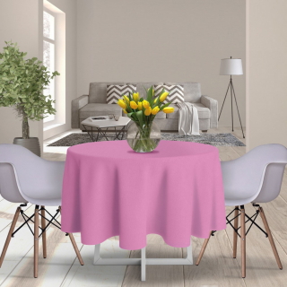 Obrus okrúhly Classic Ø 140 cm bledoružový