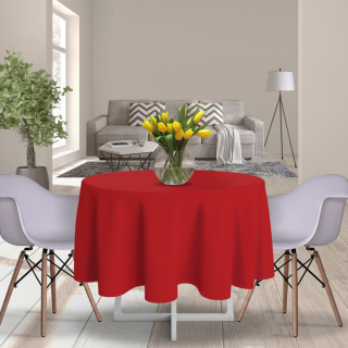 Obrus okrúhly Classic Ø 140 cm červený