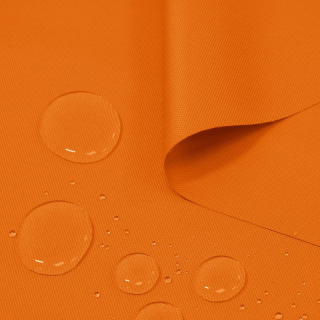 Nepremokavá látka oranžová, šírka 160 cm MIG08