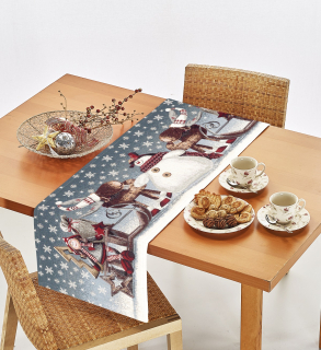 Gobelinový behúň na stôl Sane 40x130 cm Chenille IT017