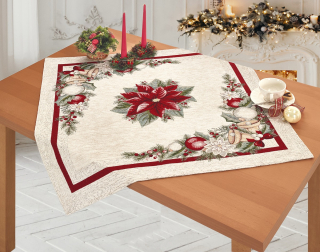 Gobelinový obrus na stôl 90x90 cm Chenille IT022