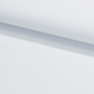 Jednofarebná látka Panama MIG01 biela, šírka 150 cm