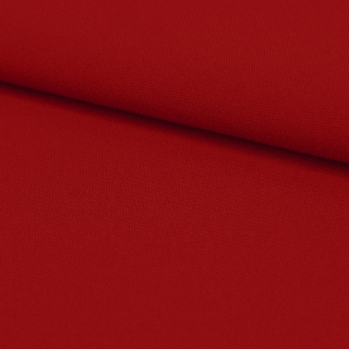 Jednofarebná látka Panama stretch MIG12 červená, šírka 150 cm
