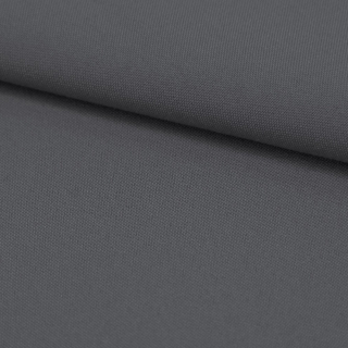 Jednofarebná látka Panama stretch MIG33 tmavošedá, šírka 150 cm