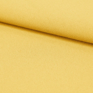 Jednofarebná látka Panama MIG44 pastelovo žltá, šírka 150 cm