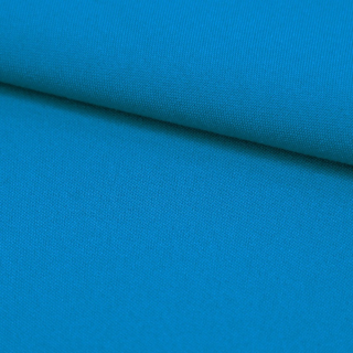 Jednofarebná látka Panama stretch MIG85 tyrkysovo modrá, šírka 150 cm