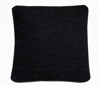 Gobelínová obliečka na vankúš čierna 42x42 cm Chenille IT150