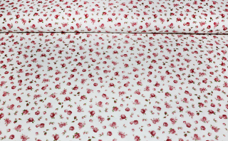Dekoračná látka bavlna Mini Kvety, šírka 140 cm