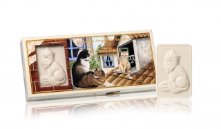 SA Fiorentino Prírodné mydlo MAČKY 3x125 g